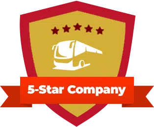 We are a 5-star company shield